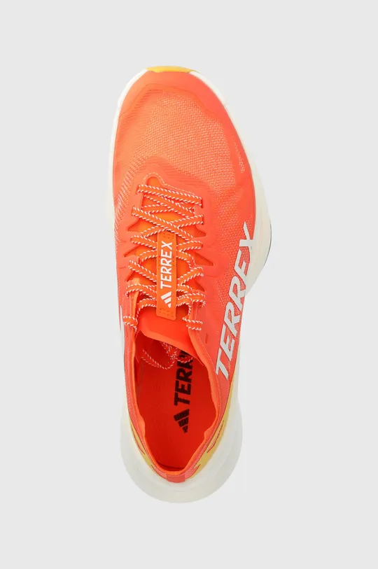 orange adidas TERREX shoes Agravic Speed Ultra