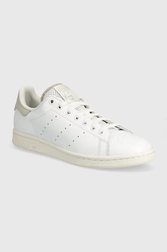 white adidas Originals leather sneakers Stan Smith Men’s