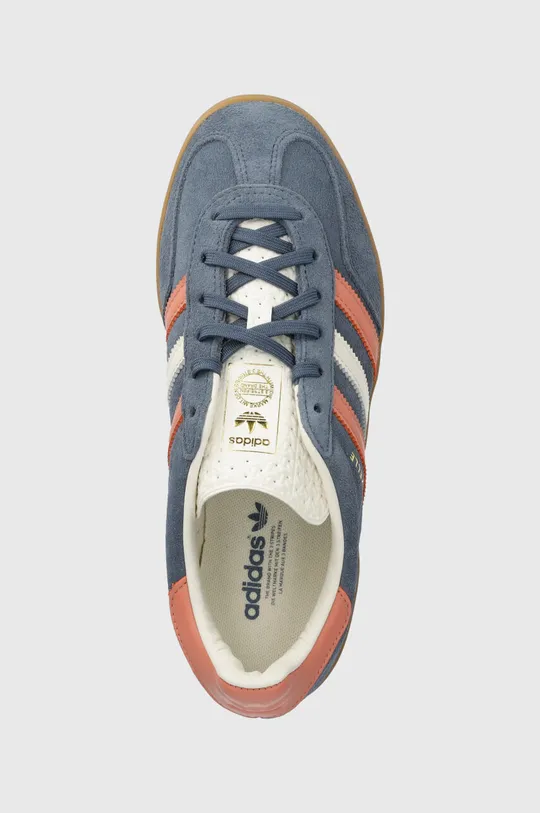 modrá Semišové sneakers boty adidas Originals Gazelle Indoor