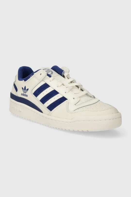 adidas Originals leather sneakers Forum Low CL white