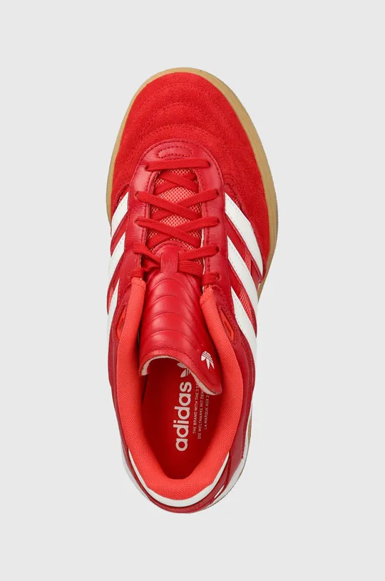 červená Kožené sneakers boty adidas Originals Predator Mundial