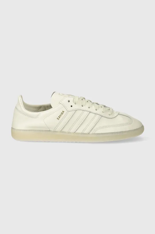 Δερμάτινα αθλητικά παπούτσια adidas Originals Samba Decon μπεζ