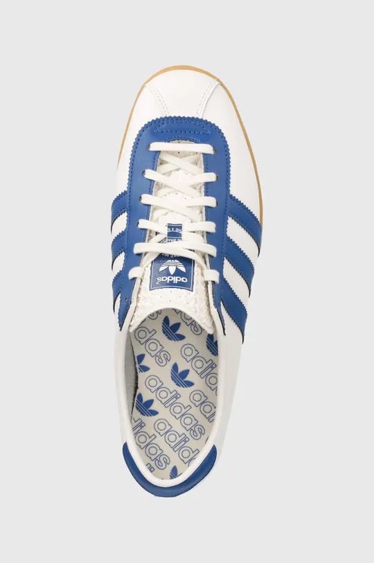 white adidas Originals leather sneakers London