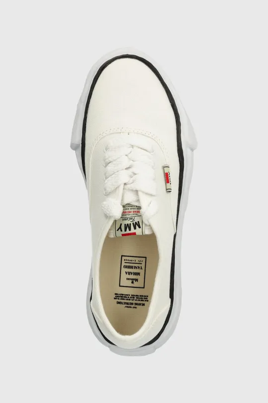 white Maison MIHARA YASUHIRO plimsolls Baker