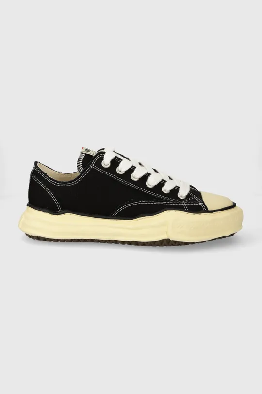 black Maison MIHARA YASUHIRO plimsolls Peterson Low Men’s