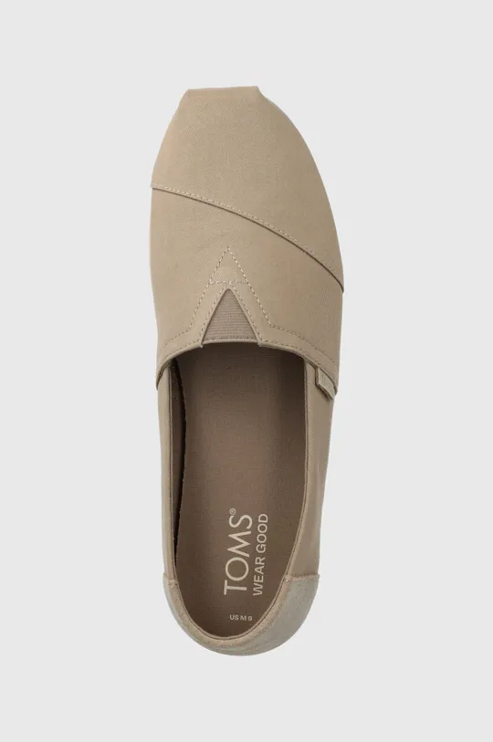 бежевый Эспадрильи Toms Alpargata