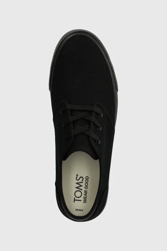 μαύρο Πάνινα παπούτσια Toms Carlo