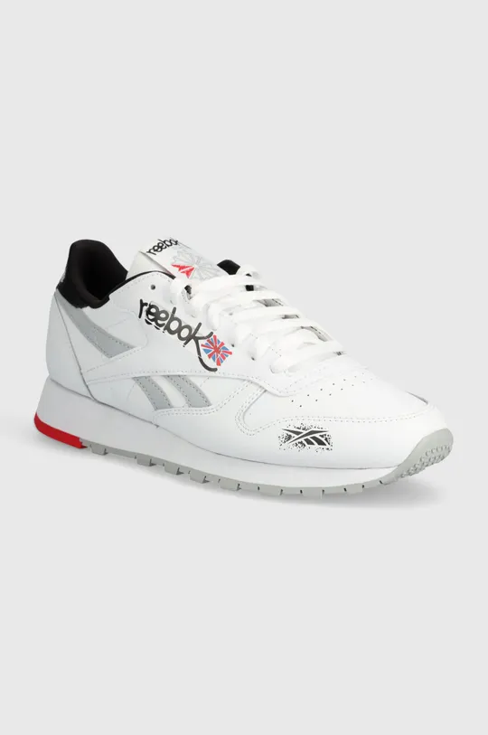 λευκό Δερμάτινα αθλητικά παπούτσια Reebok Classic Classic Leather Ανδρικά