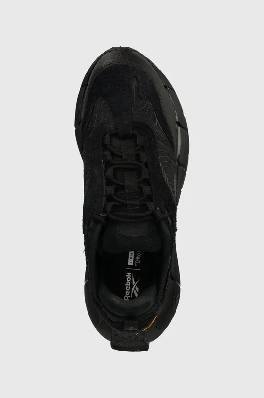 black Reebok shoes Zig Kinetica 2.5 Edge