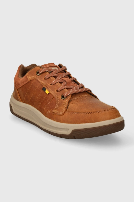 Nubuck sneakers Caterpillar APA CUSH καφέ