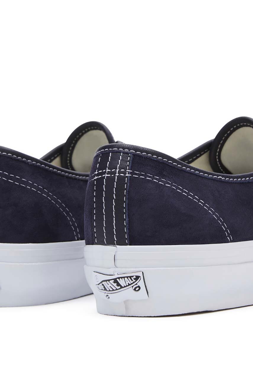 Vans suede plimsolls Premium Standards Authentic Reissue 44 navy blue color VN000CSDCIE1 at PRM US