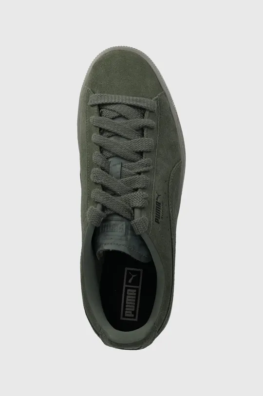 zelená Semišové sneakers boty Puma Suede Lux