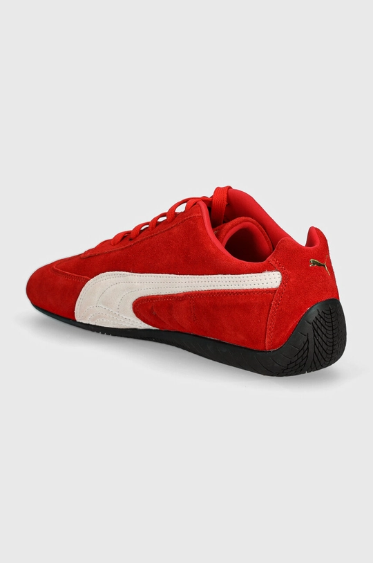 Încălțăminte Puma sneakers din piele intoarsă Speedcat OG 398846 rosu