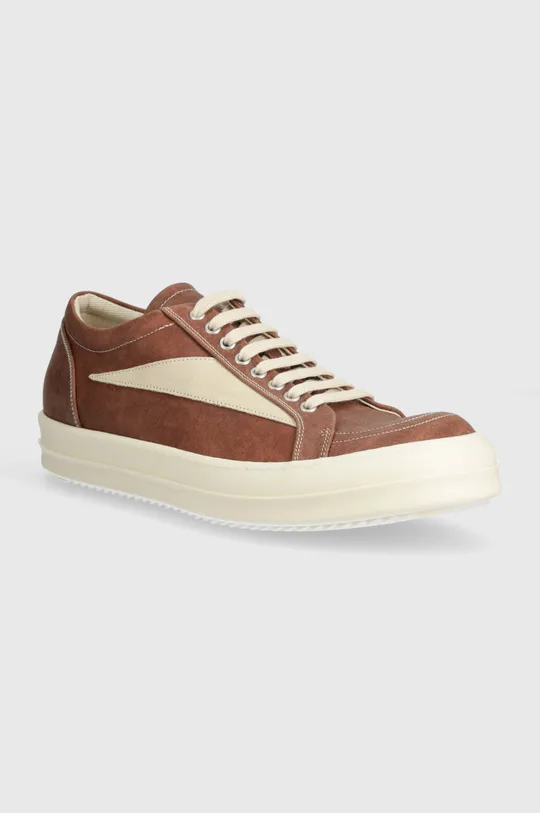 brązowy Rick Owens tenisówki Denim Shoes Vintage Sneaks Męski