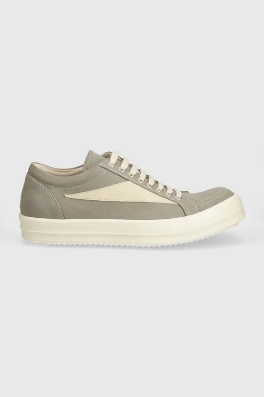 Rick Owens scarpe da ginnastica Denim Shoes Vintage Sneaks grigio