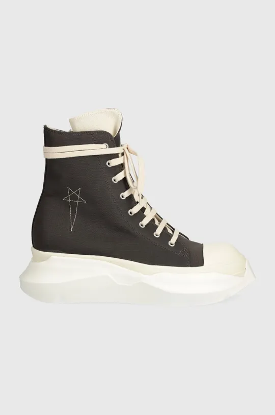 Rick Owens trampki Woven Shoes Abstract Sneak szary