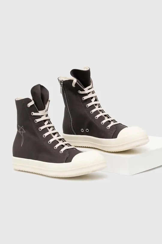 Rick Owens trainers Woven Shoes Sneaks gray