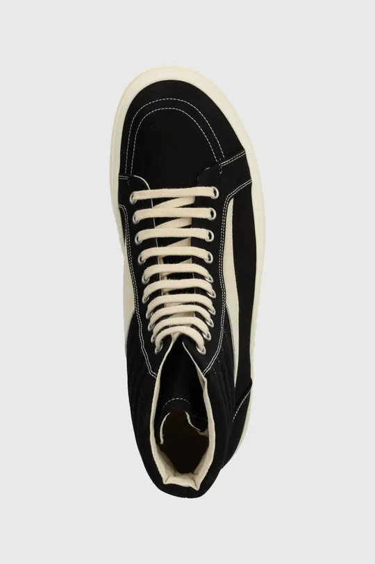 nero Rick Owens scarpe da ginnastica Woven Shoes Vintage High Sneaks