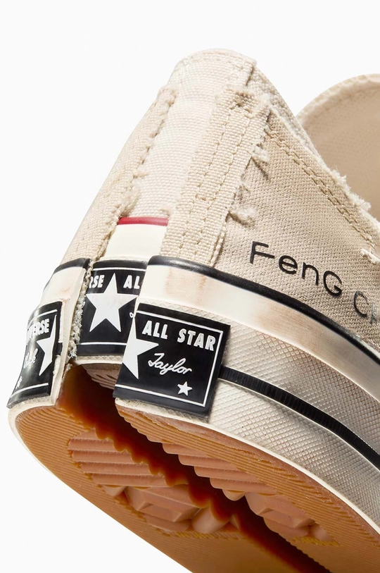 beige Converse plimsolls Converse x Feng Chen Wang Chuck 70 2-in-1