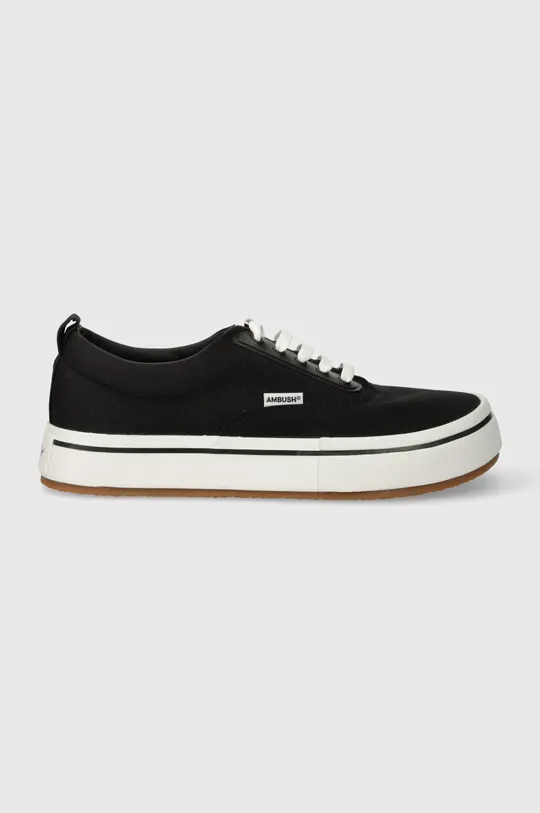 AMBUSH plimsolls Vulcanized Lace Up Canvas black