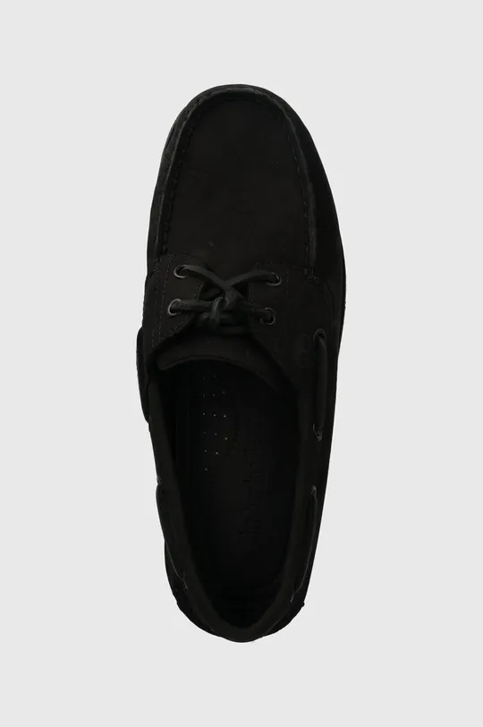 negru Timberland pantofi de piele intoarsa Classic Boat
