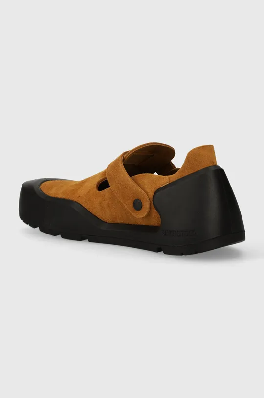Birkenstock leather shoes Reykjavik Uppers: Nubuck leather Inside: Textile material Outsole: Synthetic material