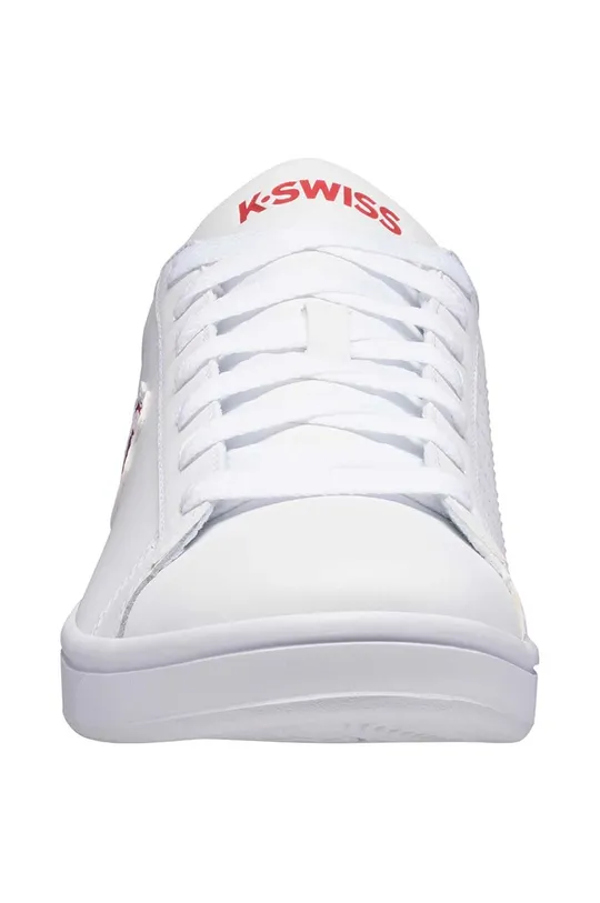 K-Swiss sneakersy COURT SHIELD Cholewka: Skóra naturalna, Materiał syntetyczny, Podeszwa: Guma, Wkładka: Pianka EVA