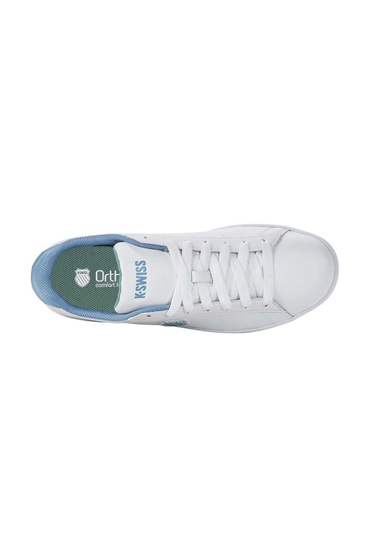 Кожаные кроссовки K-Swiss COURT SHIELD цвет белый | ANSWEAR.ua