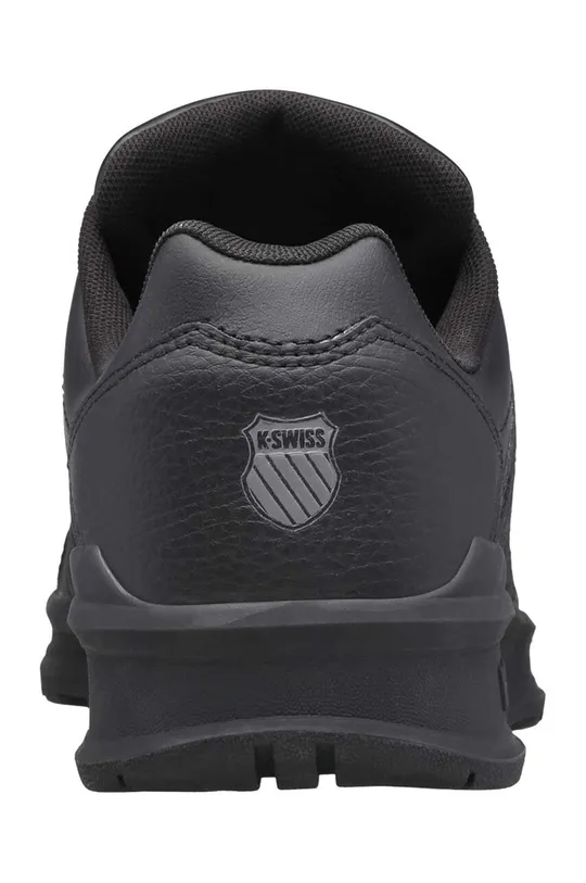 μαύρο Δερμάτινα αθλητικά παπούτσια K-Swiss VISTA TRAINER