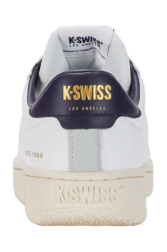 λευκό Δερμάτινα αθλητικά παπούτσια K-Swiss SLAMMKLUB CC