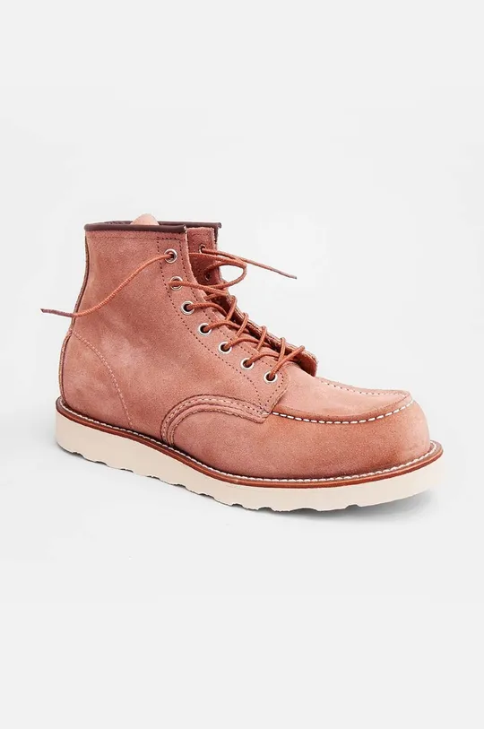 Red Wing boots Moc Toe pink