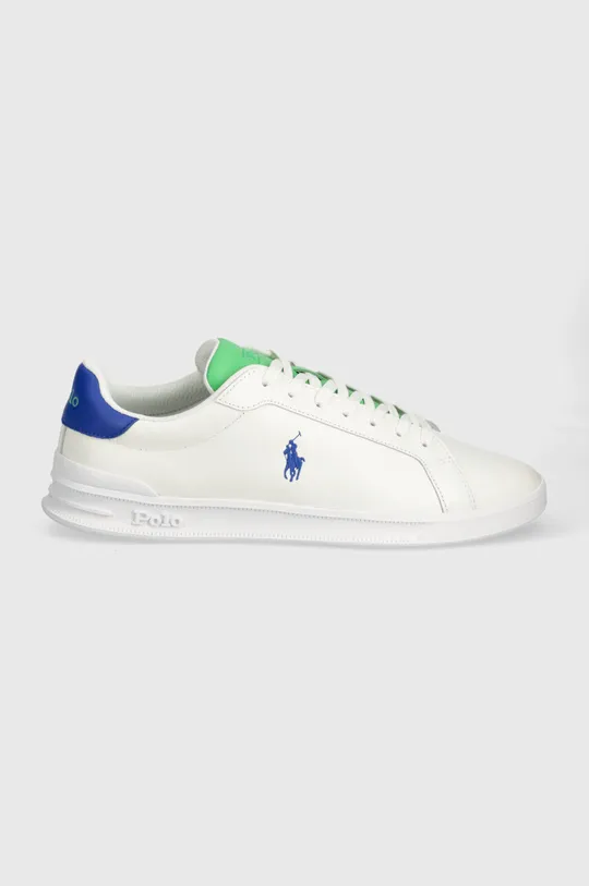 Kožené tenisky Polo Ralph Lauren Hrt Crt II biela