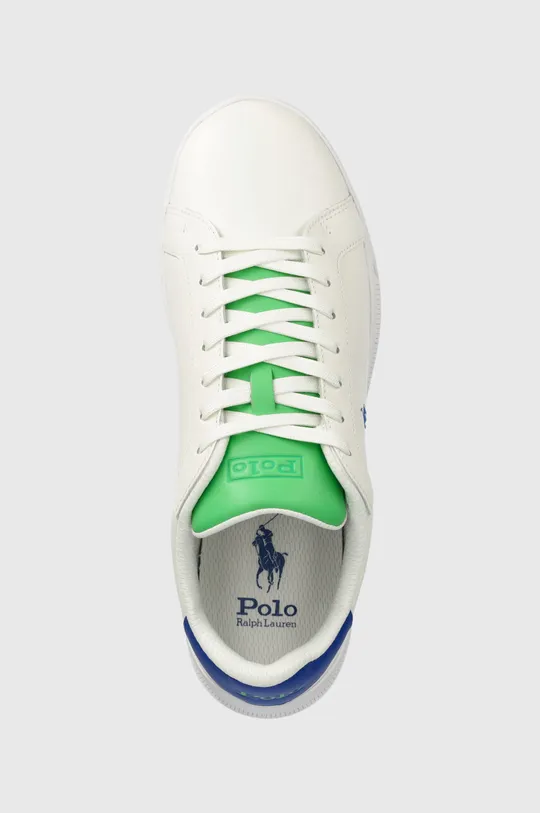 biela Kožené tenisky Polo Ralph Lauren Hrt Crt II