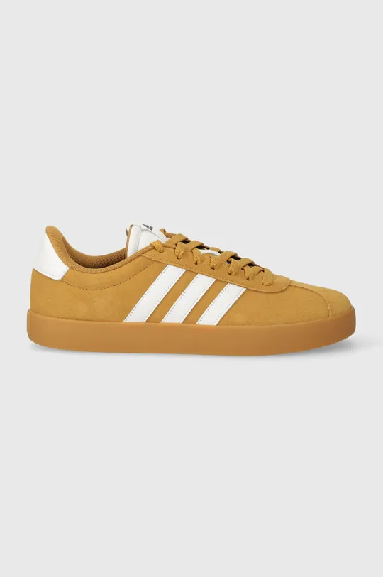 adidas sneakers in camoscio VL COURT 3.0 giallo