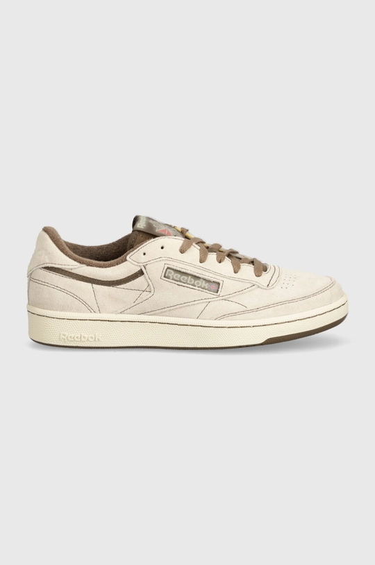 Σουέτ αθλητικά παπούτσια Reebok Classic Club C 85 Vintage 100074161 μπεζ SS24