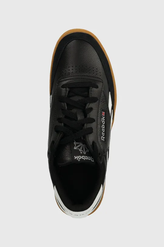 black Reebok Classic leather sneakers Club C Revenge Vintage
