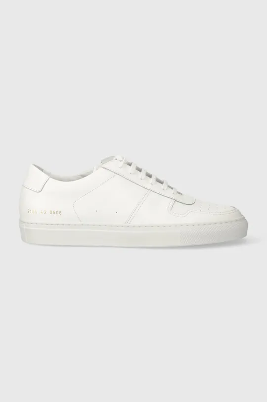Common Projects sneakers din piele Bball Low in Leather alb