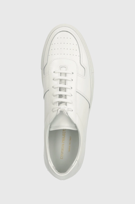 белый Кожаные кроссовки Common Projects AAPE Bball Low in Leather