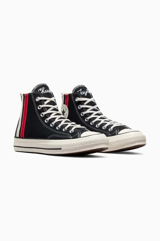Πάνινα παπούτσια Converse Chuck 70 μαύρο