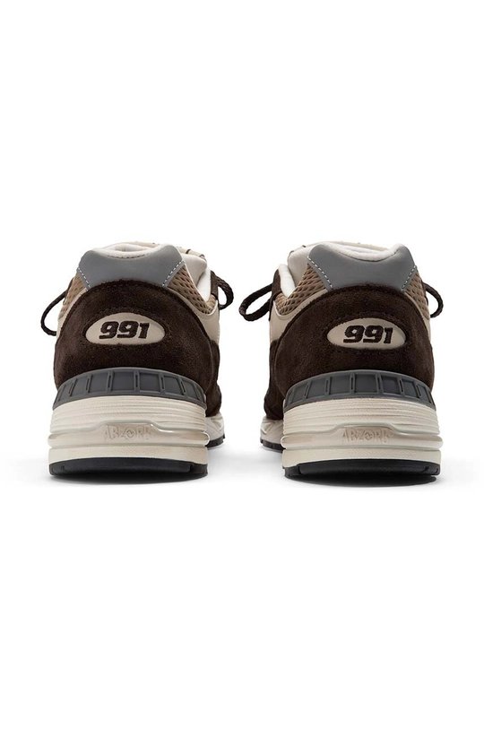 brown New Balance sneakers Made in UK 991