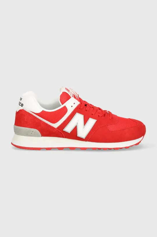 New Balance sneakersy 574 czerwony
