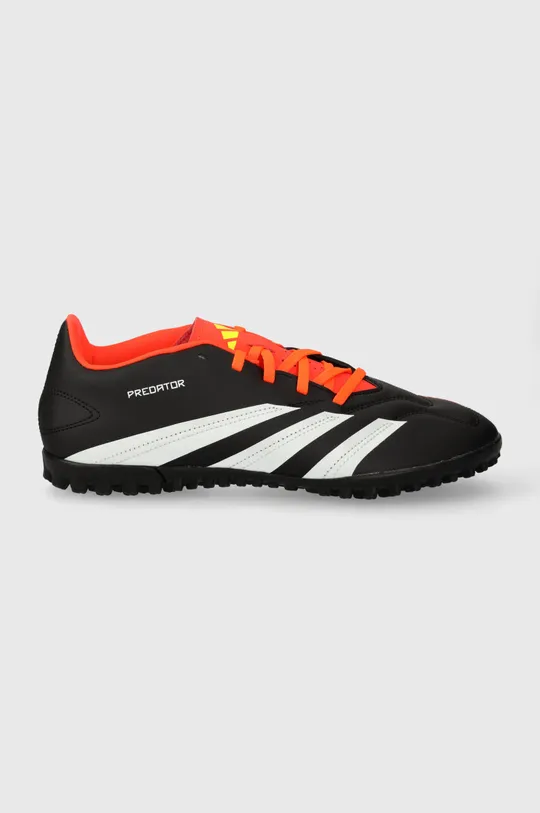 czarny adidas Performance obuwie piłkarskie turfy Predator Club Unisex