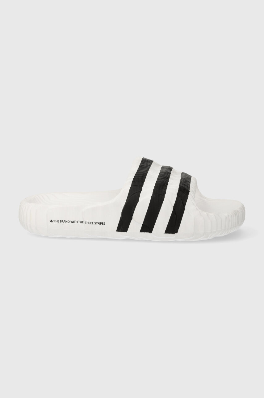 adidas originals adilette lite sliders in off white