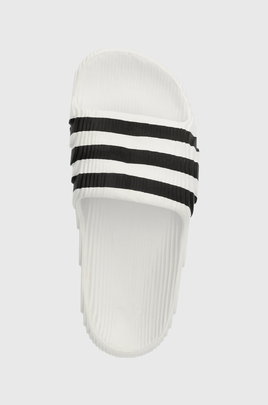 white adidas Originals sliders Adilette 22