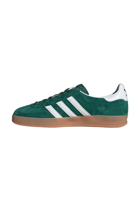 πράσινο Σουέτ αθλητικά παπούτσια adidas Originals Gazelle Indoor