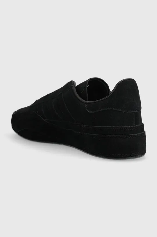 μαύρο Σουέτ αθλητικά παπούτσια Y-3 Gazelle