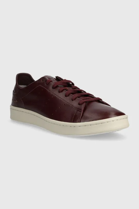 Y-3 leather sneakers Stan Smith maroon