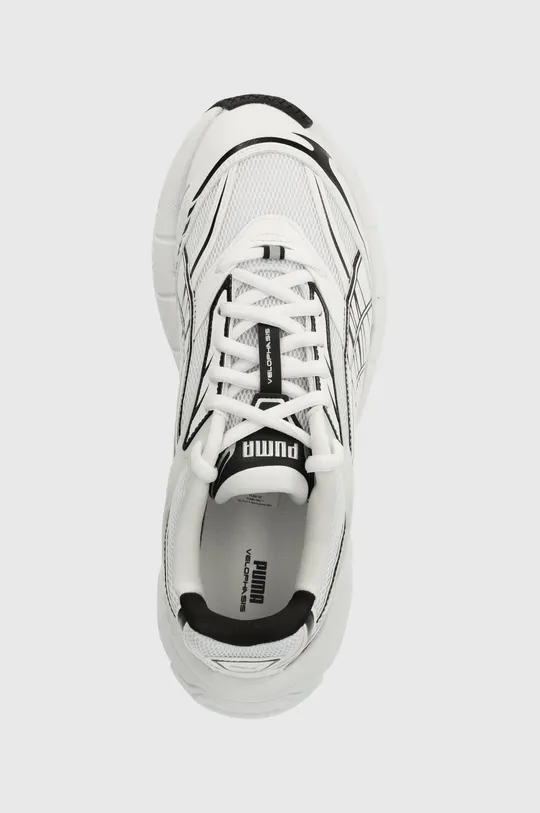 white Puma sneakers