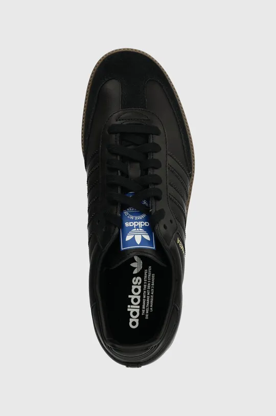čierna Kožené tenisky adidas Originals Samba OG