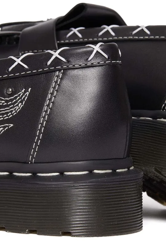 чорний Шкіряні мокасини Dr. Martens Adrian Gothic Americana